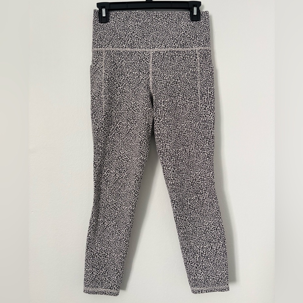 Athleta Micro-Cheetah Print Leggings